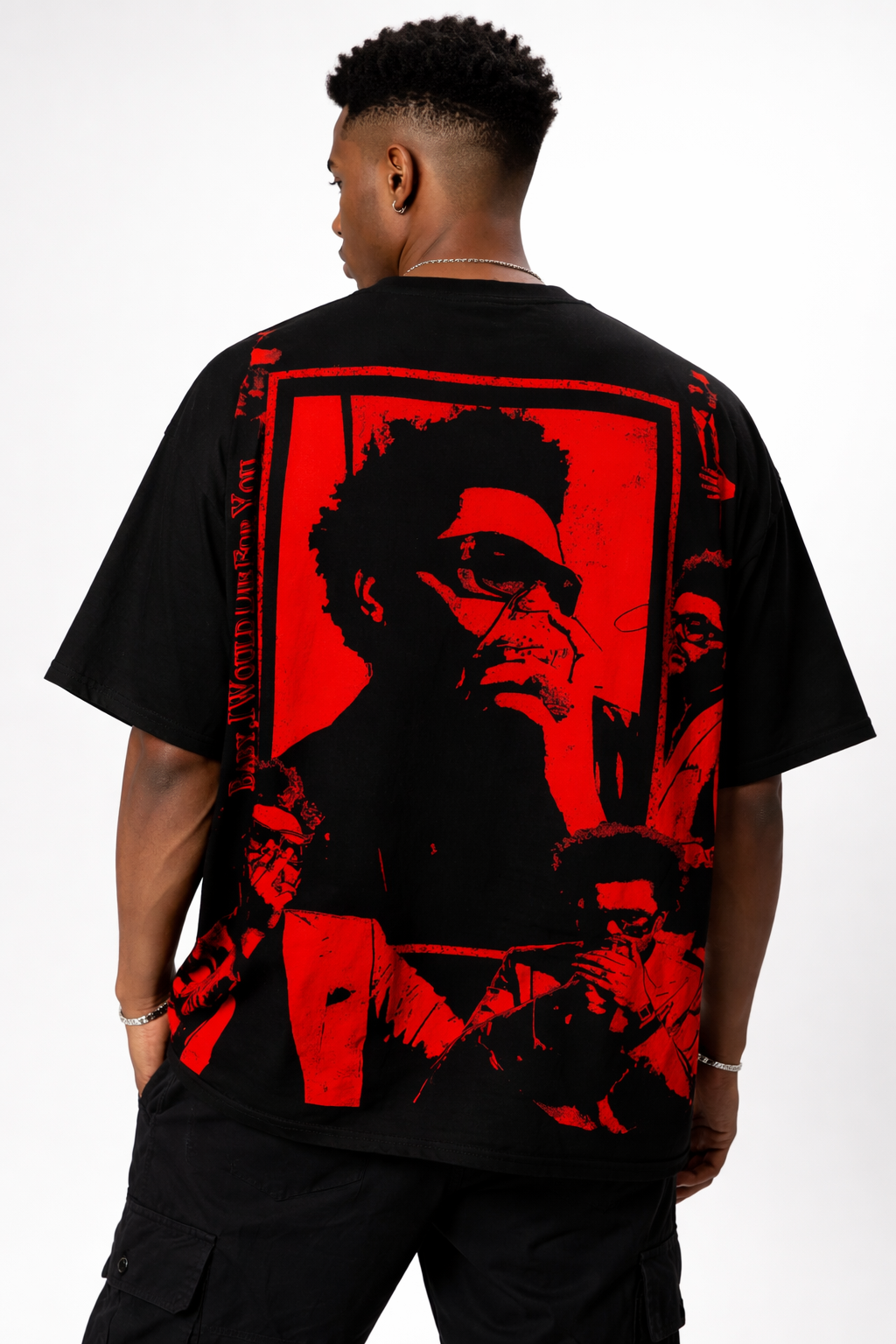 The Weeknd Oversized Tishirt – supremacyclothing