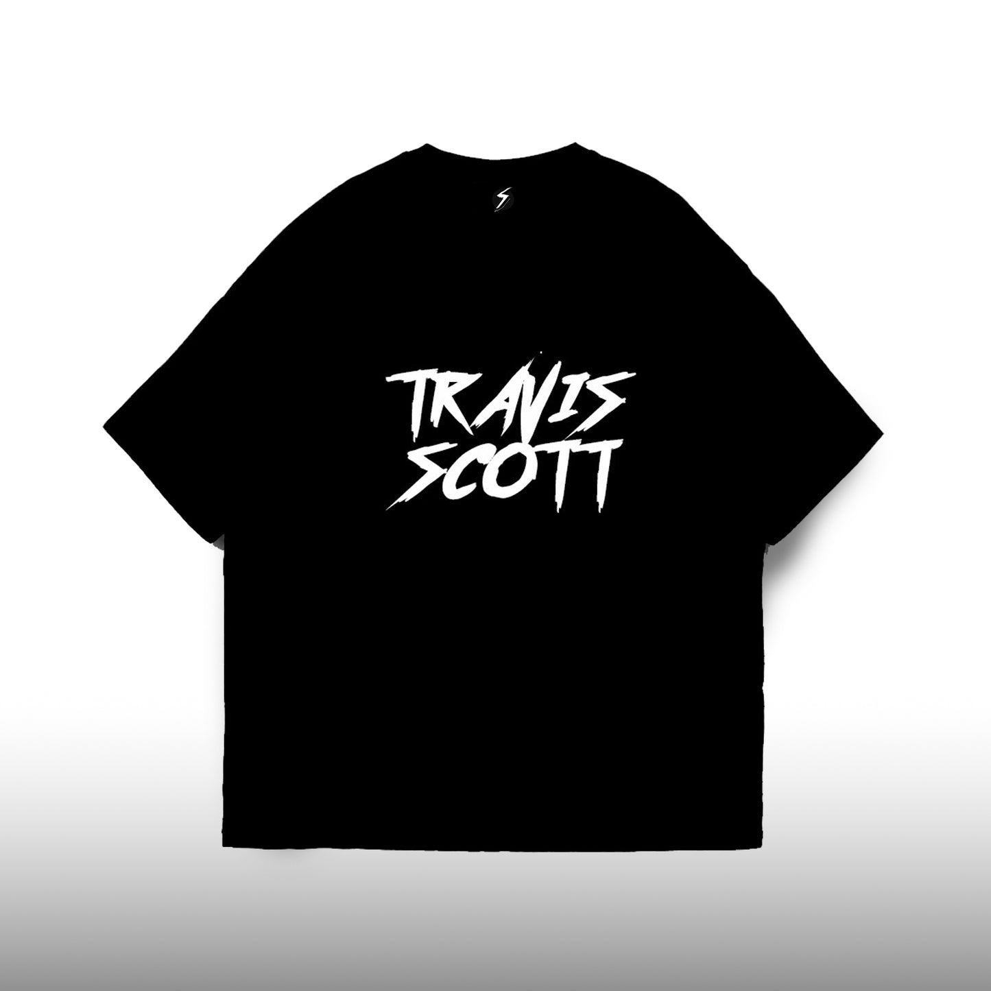 Travis Scott Black Oversized T-Shirt – Black