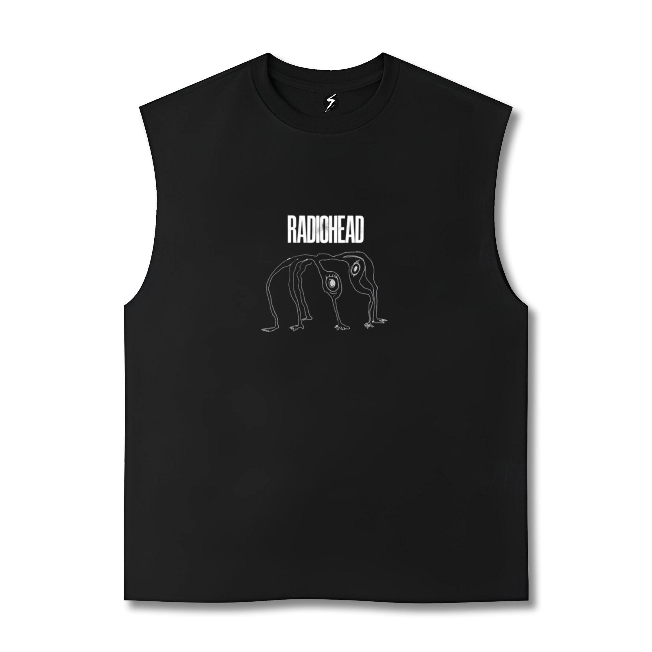 RADIOHEAD Black OversizedTank