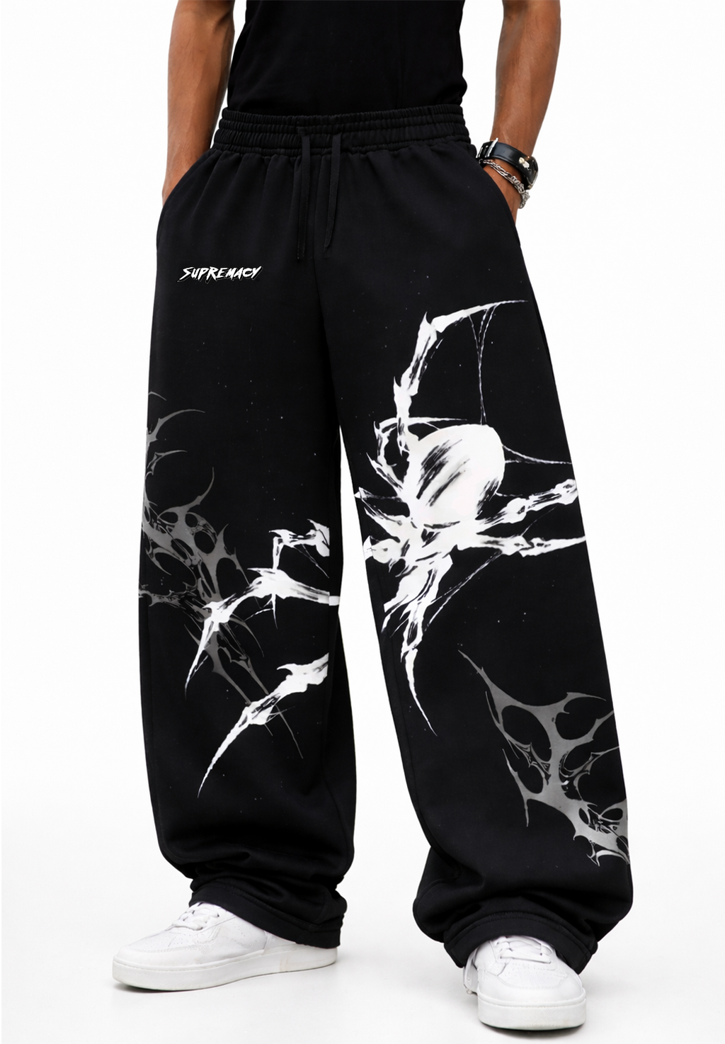 The Black Widow Wide-Legs + The Gothica Heavyweight (Joggers Combo)