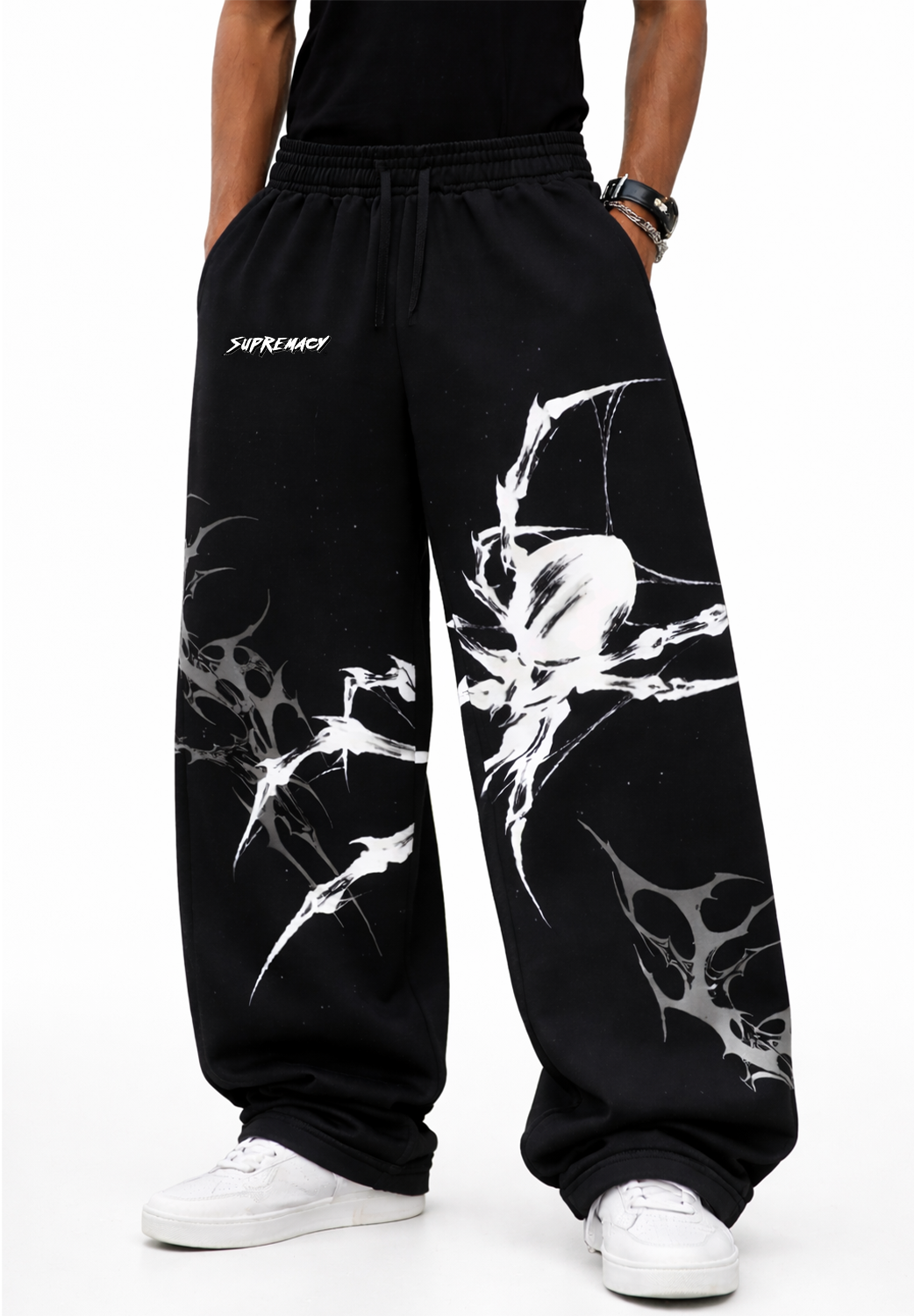 The Black Widow Wide-Legs + The Gothica Heavyweight (Joggers Combo)
