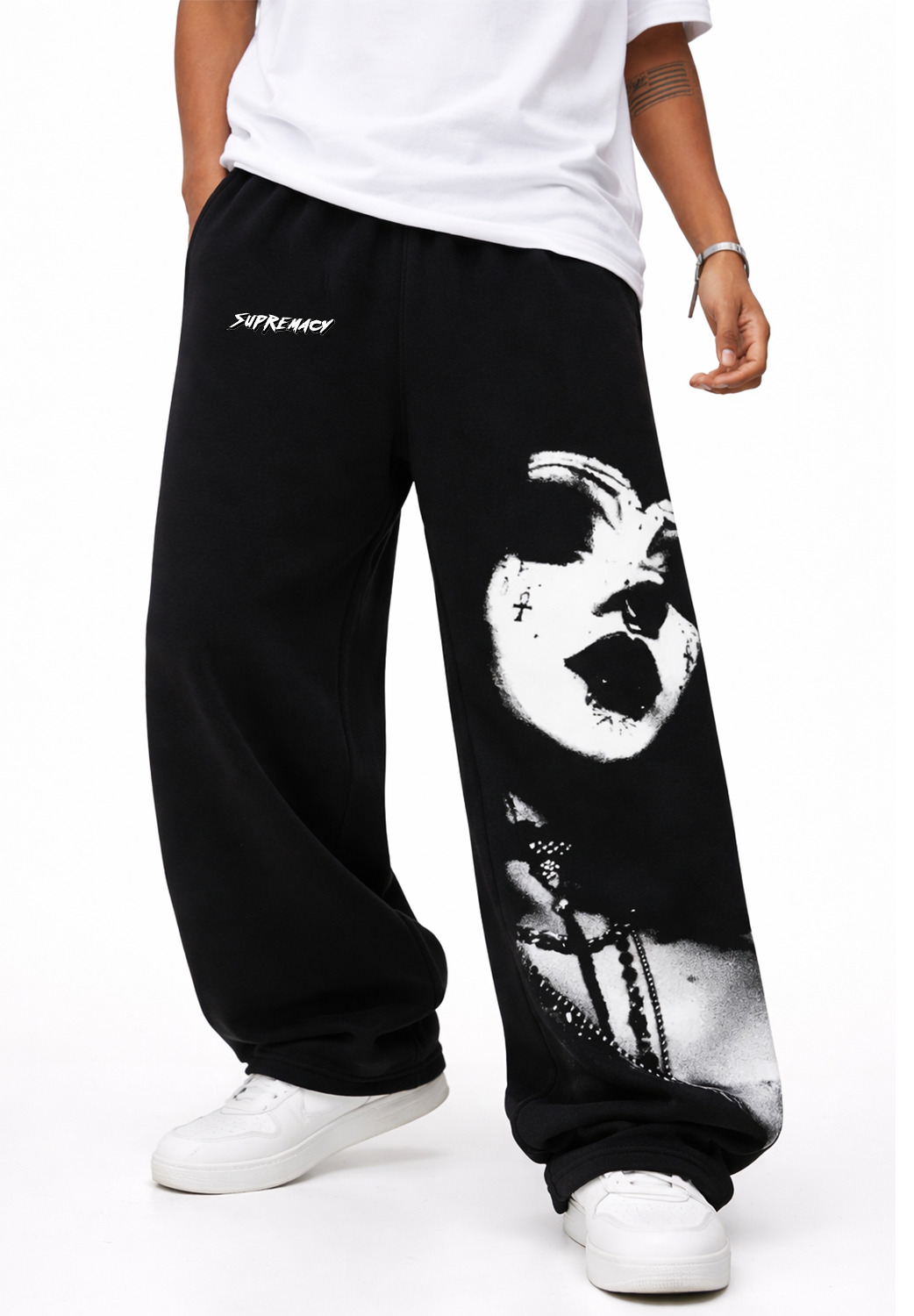 The Black Widow Wide-Legs + The Gothica Heavyweight (Joggers Combo)