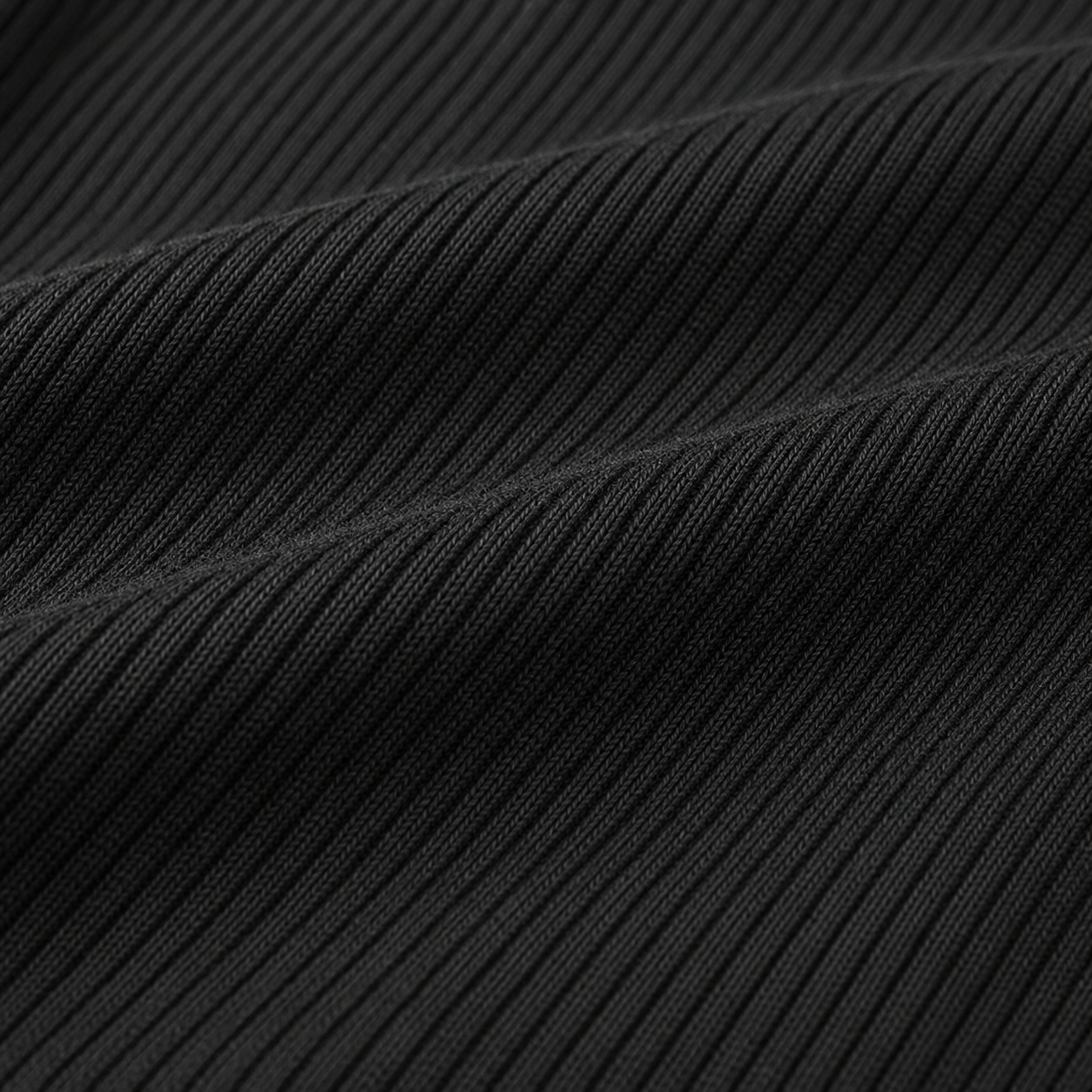 Super Ribbed Vest | Black