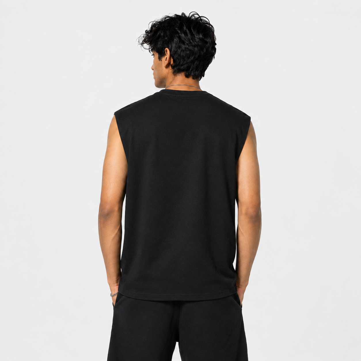 Solid Oversized Tank (Drop Shoulder)