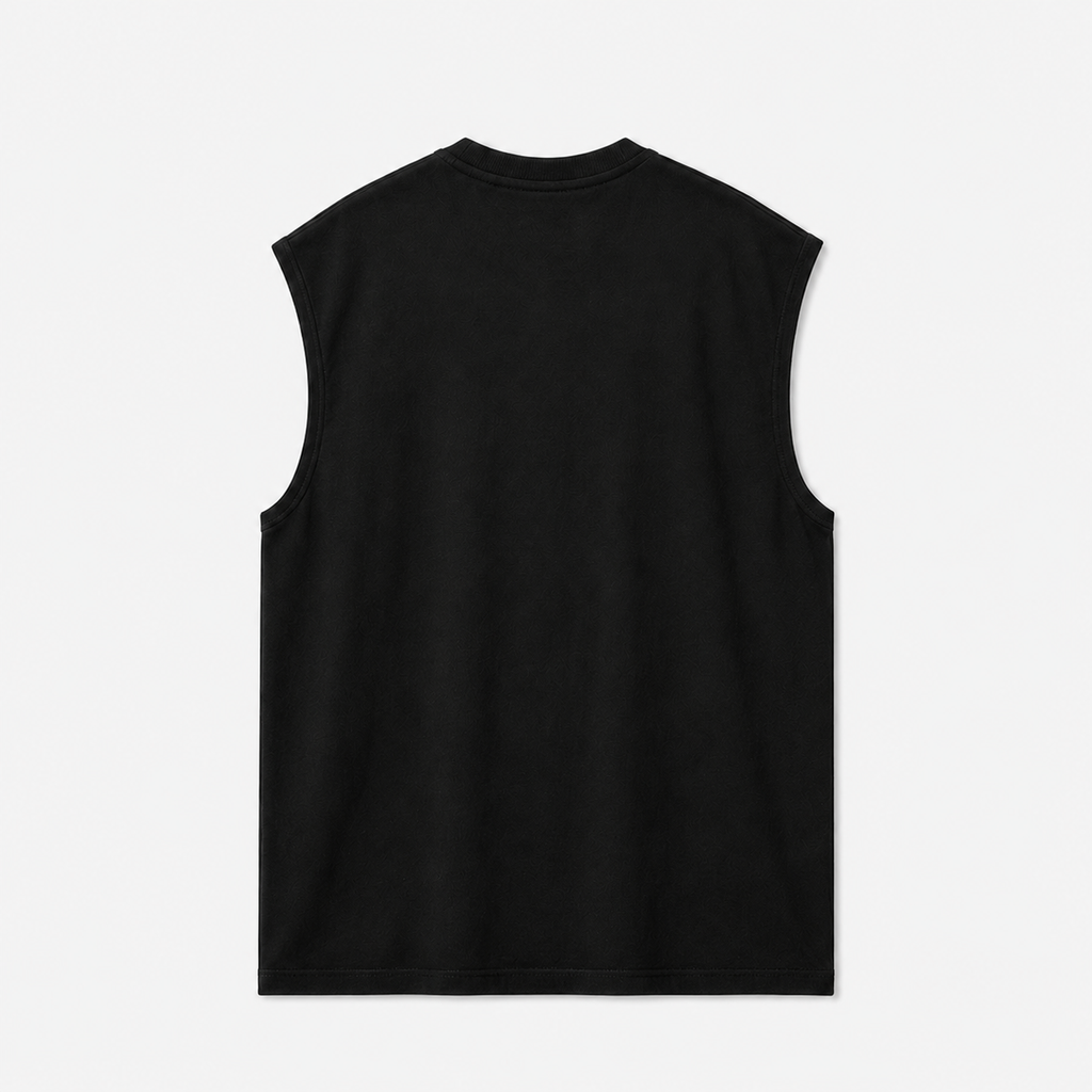 Solid Oversized Tank (Drop Shoulder)