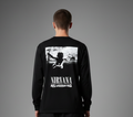 NIRVANA BLACK Full Sleeves Oversized T-shirt