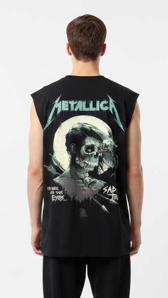 Metallica Oversized Tank