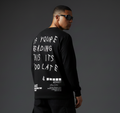 Drake Too Late Full Sleeves Oversized T-shirt