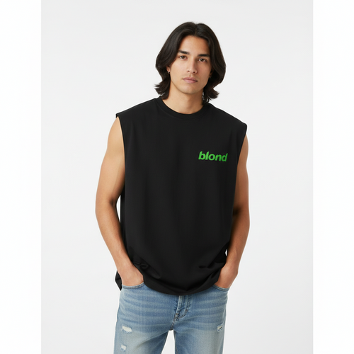 BLOND Back-Printed Oversized Tank