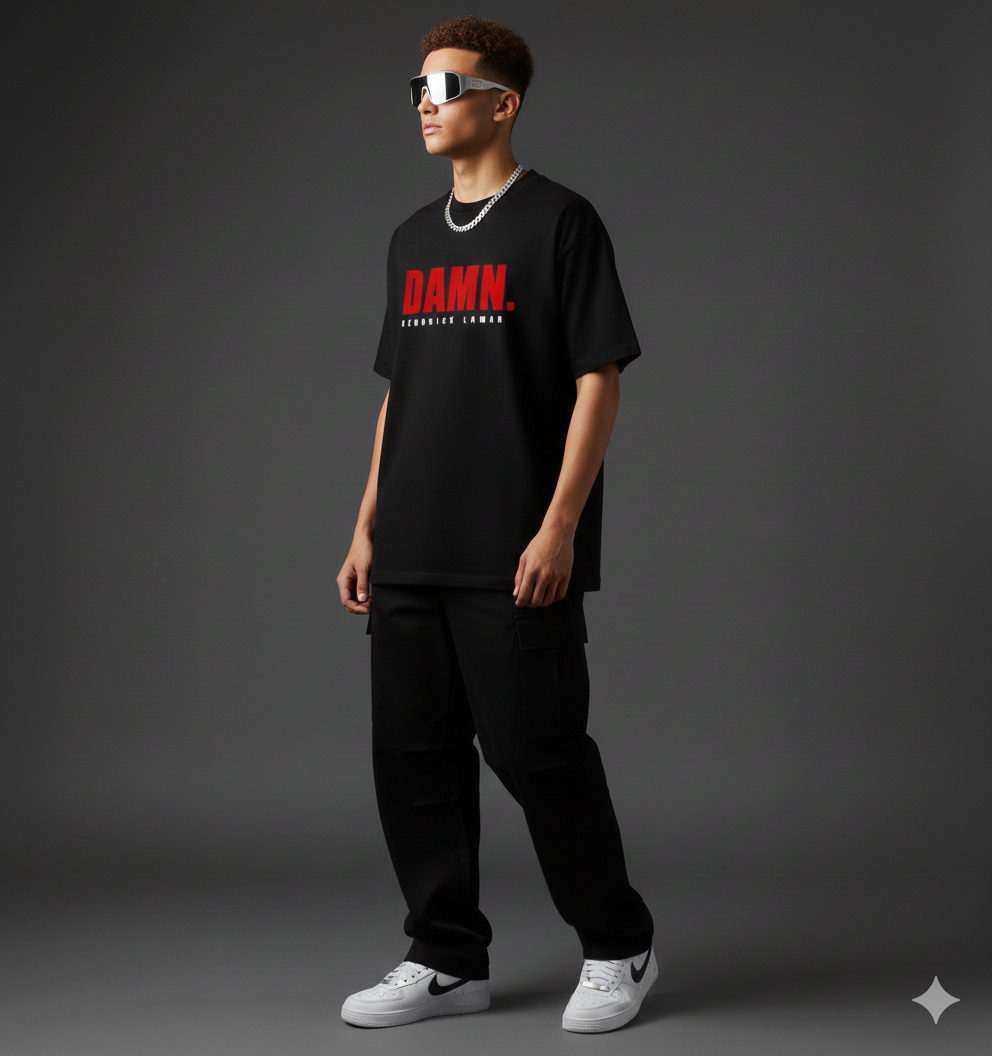 Kendrick Lamar Oversized Tshirt
