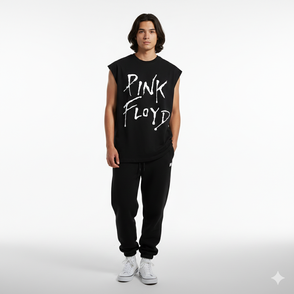 Pink Floyd “Wish You Were Here” Oversized Tank