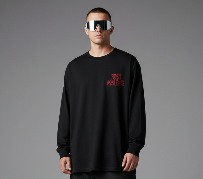 POST MALONE Full Sleeves Oversized T-shirt
