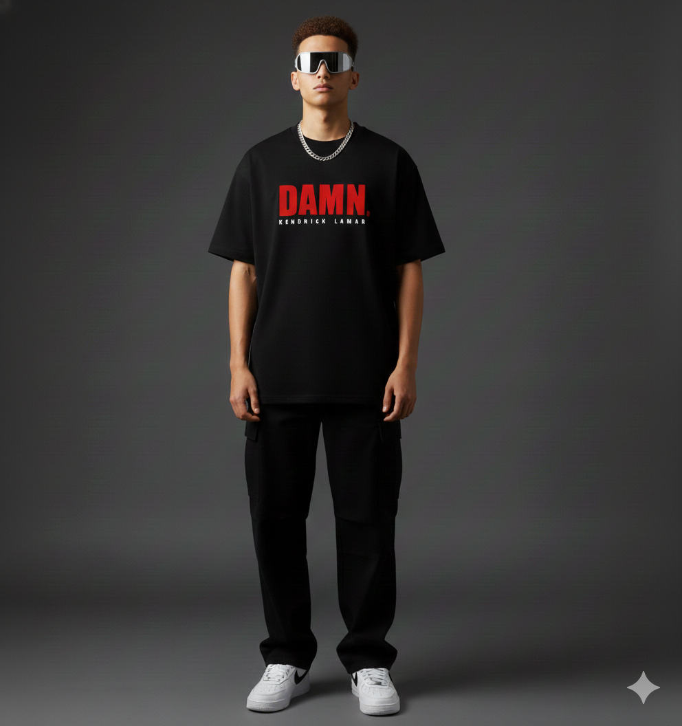 Kendrick Lamar Oversized Tshirt