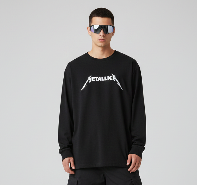 Metallica OR Oversized Full Sleeves T-shirt