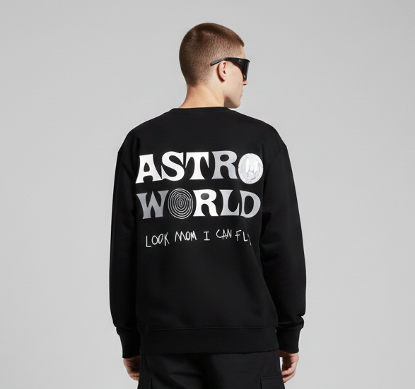 TRAVIS ASTROWORLD Full Sleeves Oversized T-shirt