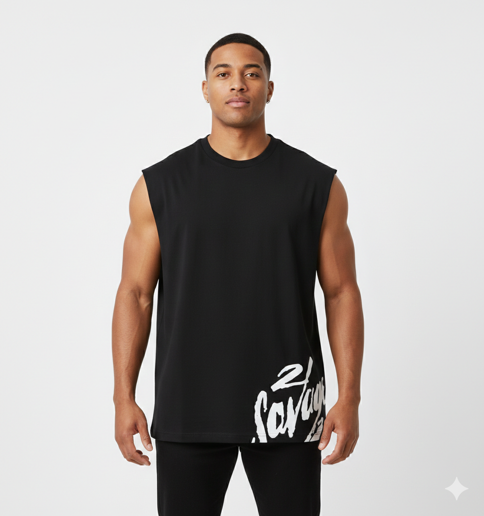 21 savage Oversized Oversized Tank