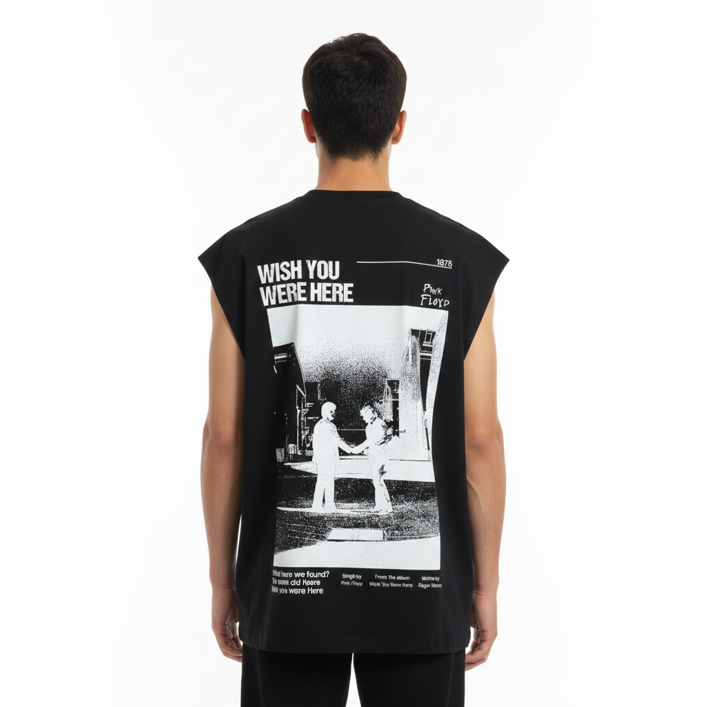 Pink Floyd “Wish You Were Here” Oversized Tank