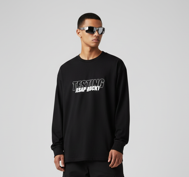 A$AP ROCKY Full Sleeves Oversized T-shirt