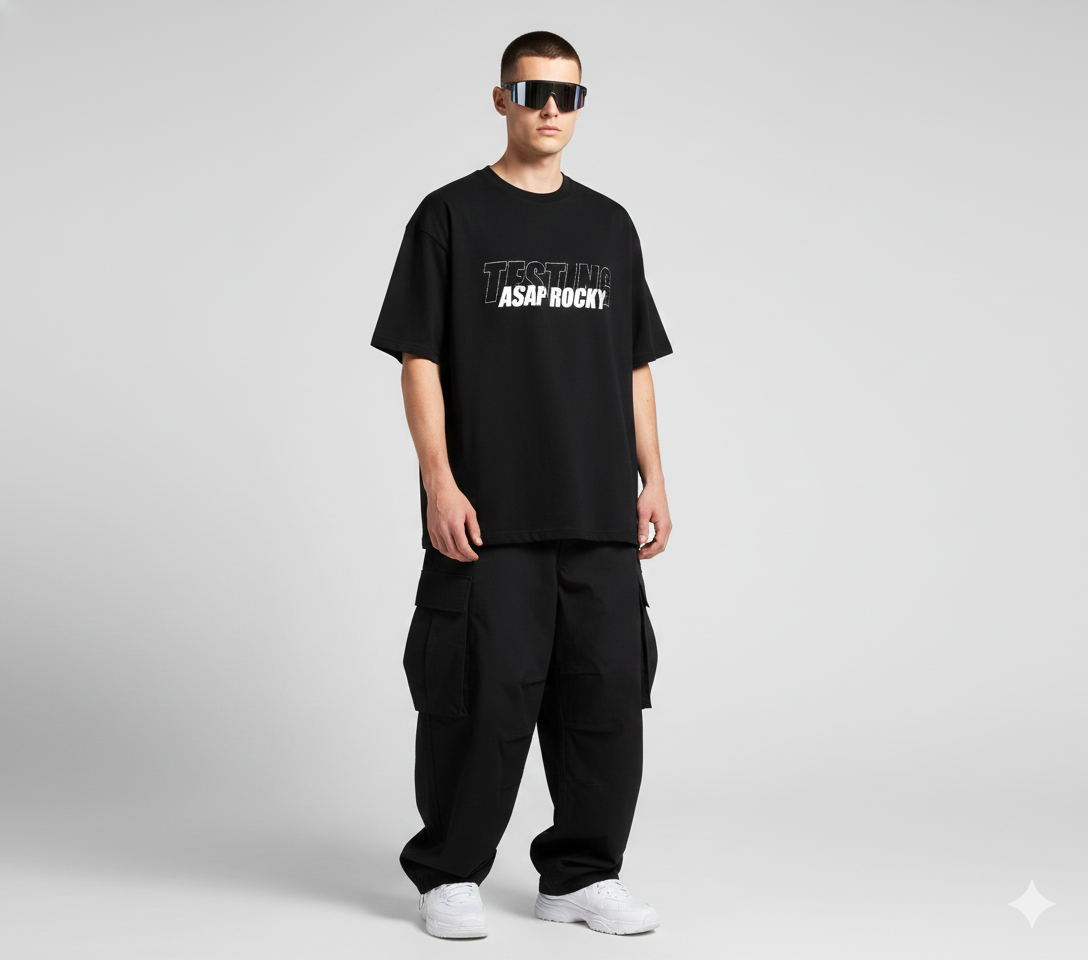 A$AP Rocky “TESTING” Oversized T-Shirt