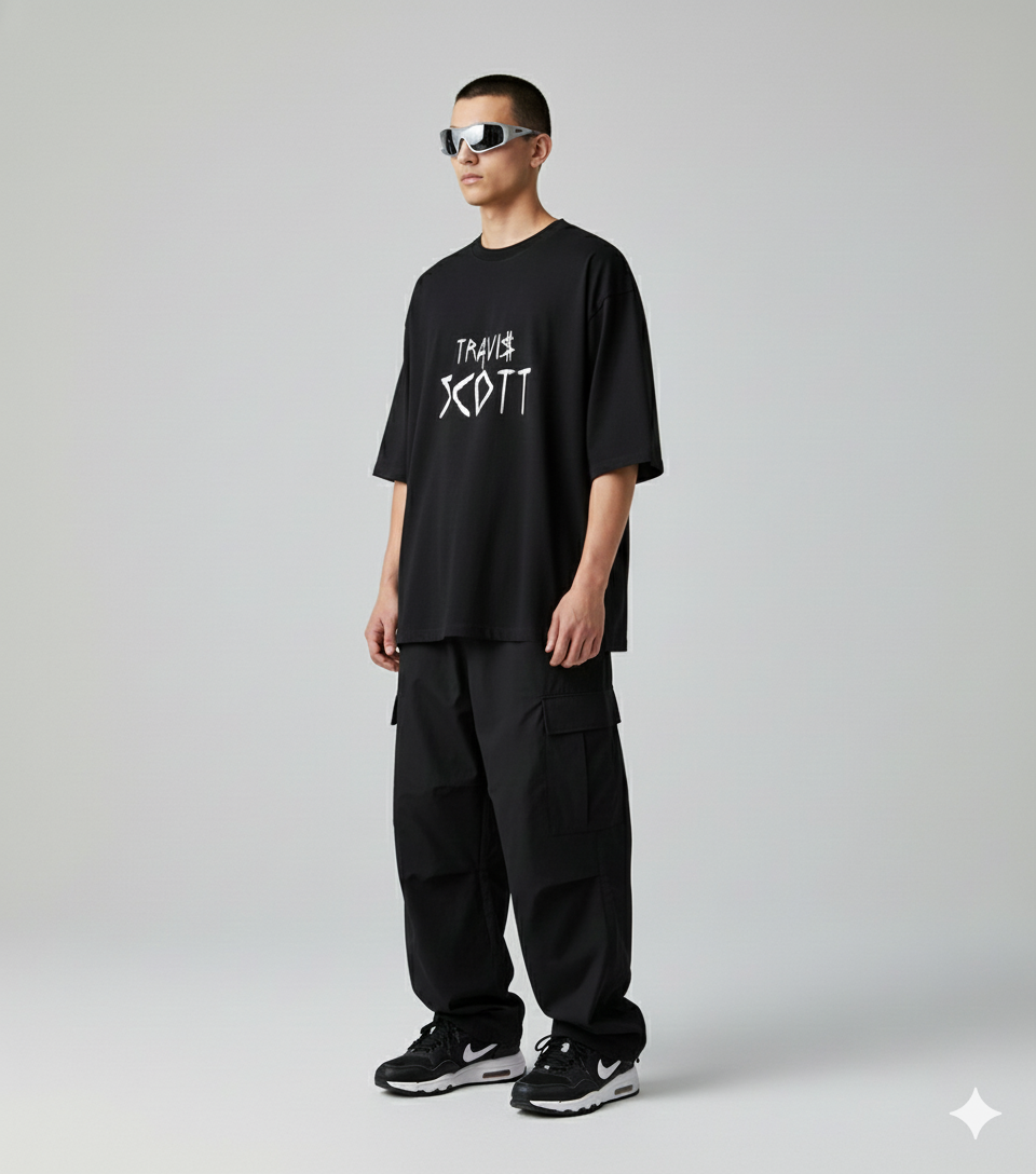 Travis Scott Circus Maximus Oversized Tshirt