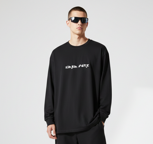 LINKIN PARK Full Sleeves Oversized T-shirt – supremacyclothing