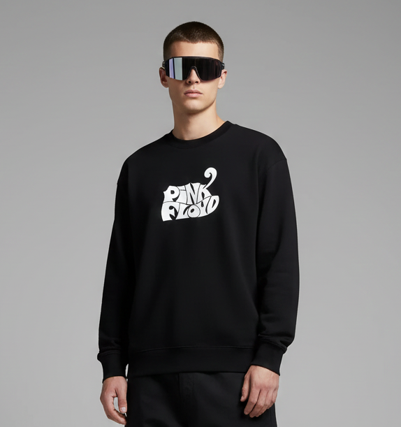 Pink Floyd BW Full Sleeves Oversized T-shirt