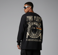 PINK FLOYD DSOTM Back Printed Oversized Full Sleeves T-shirt