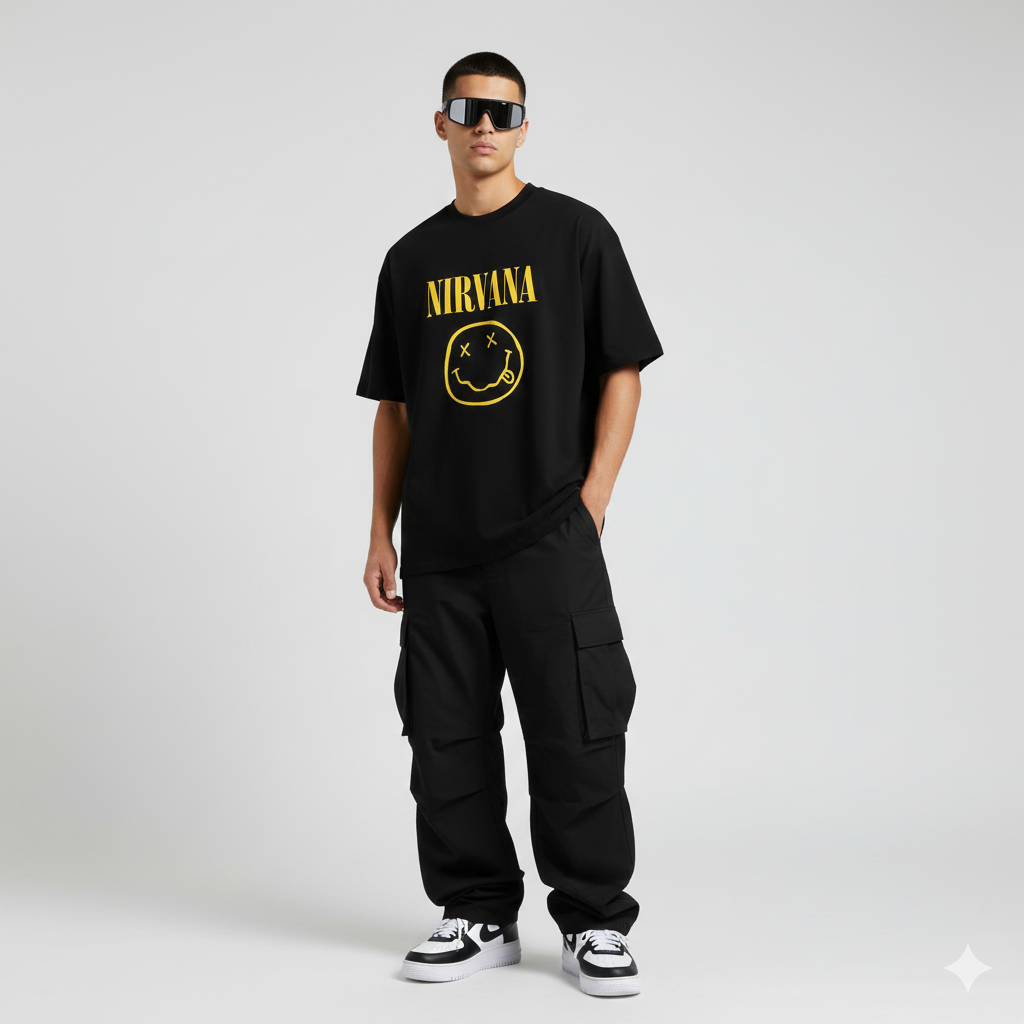 Nirvana Come As You Are Oversized T-Shirt