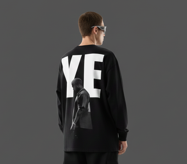 YE Oversized Full Sleeves T-shirt