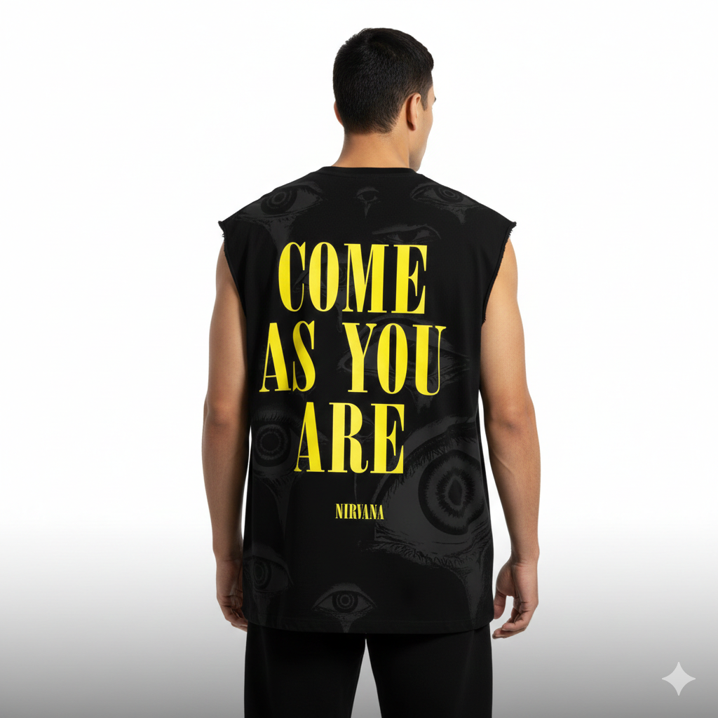 Nirvana Come As You Are Oversized Tank