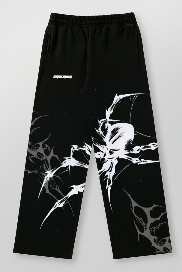 The Black Widow Wide-Legs Heavyweight Joggers
