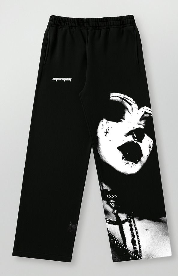 The Black Widow Wide-Legs + The Gothica Heavyweight (Joggers Combo)