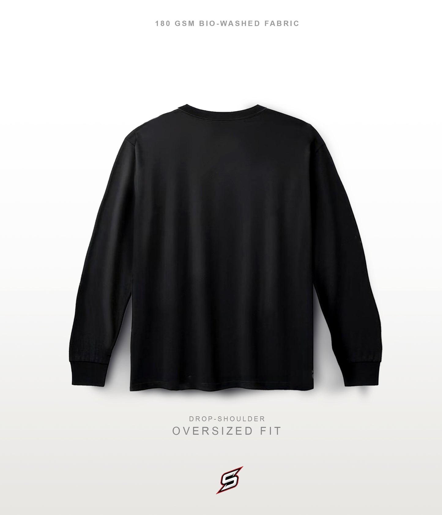 BOOMIN Full Sleeves Oversized T-shirt