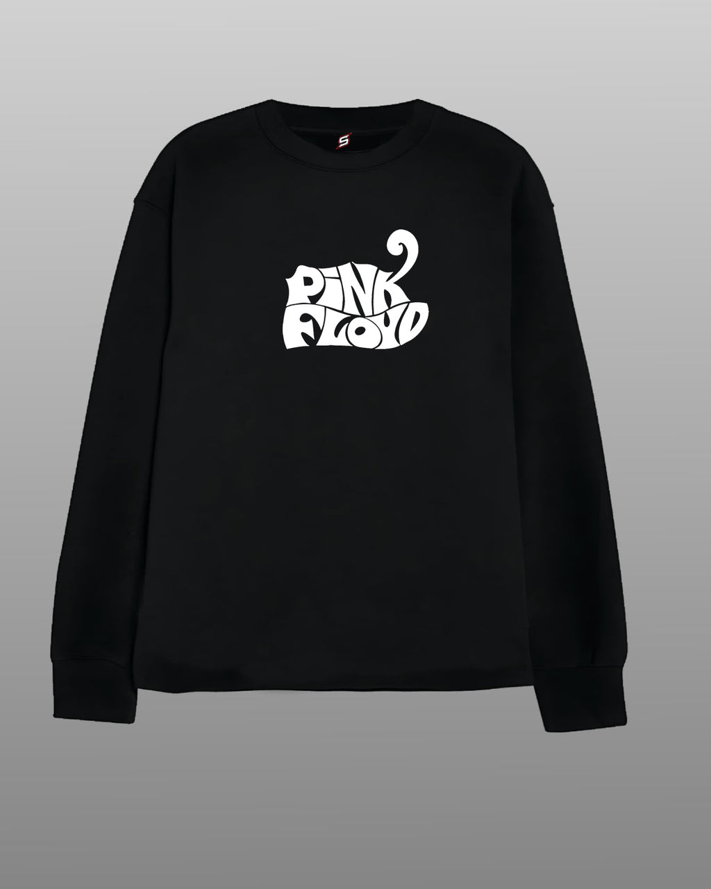 Pink Floyd BW Full Sleeves Oversized T-shirt