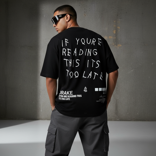 Drake “Too Late” Oversized Tee