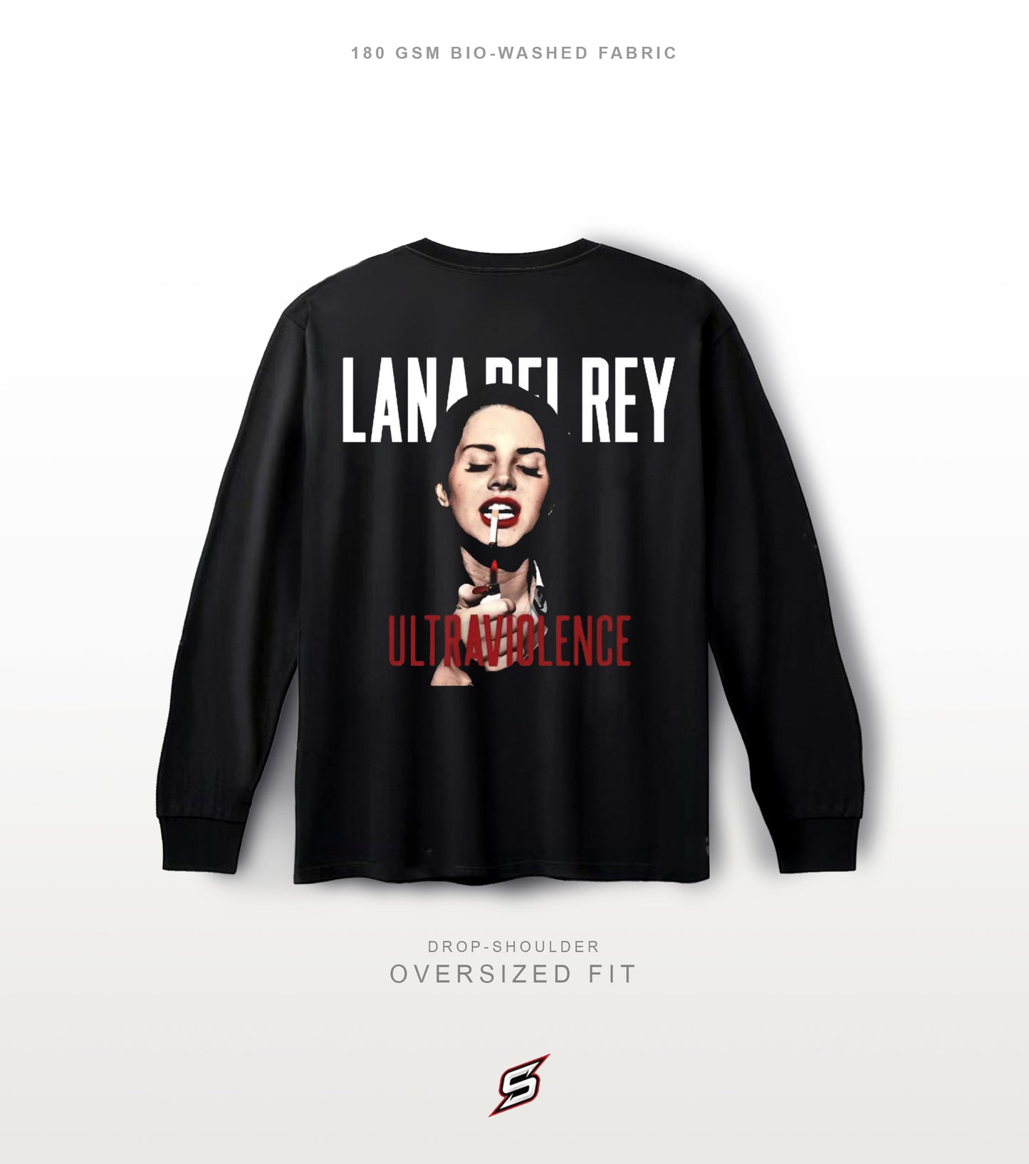 Lana Del Rey Oversized Full Sleeves T-shirt