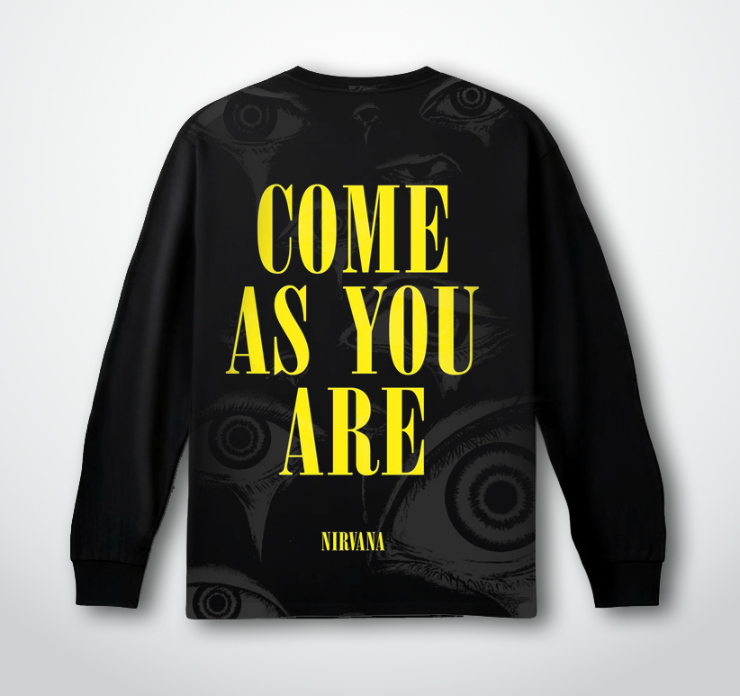 Nirvana Full Sleeves Oversized T-shirt