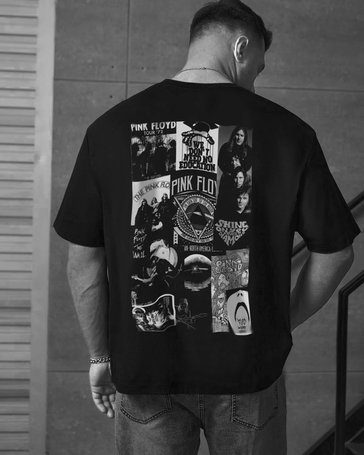 thumbnail image 2 of Nirvana Nevermind Front & Back Print T-Shirt – Men's Sizes, 100% Cotton, Black 2 of 5