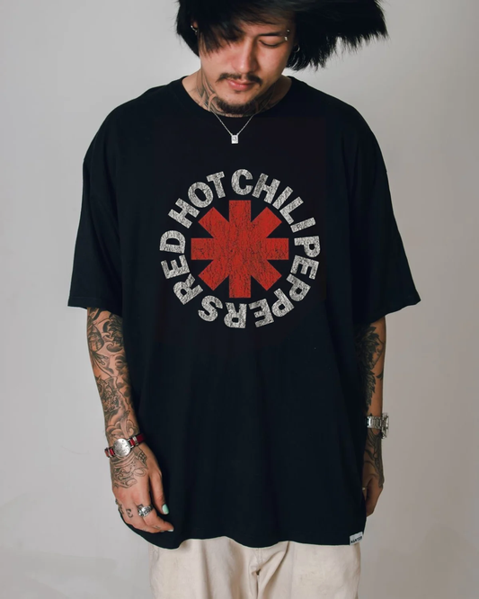 RED HOT CHILLI PEPPERS Oversized T-shirt