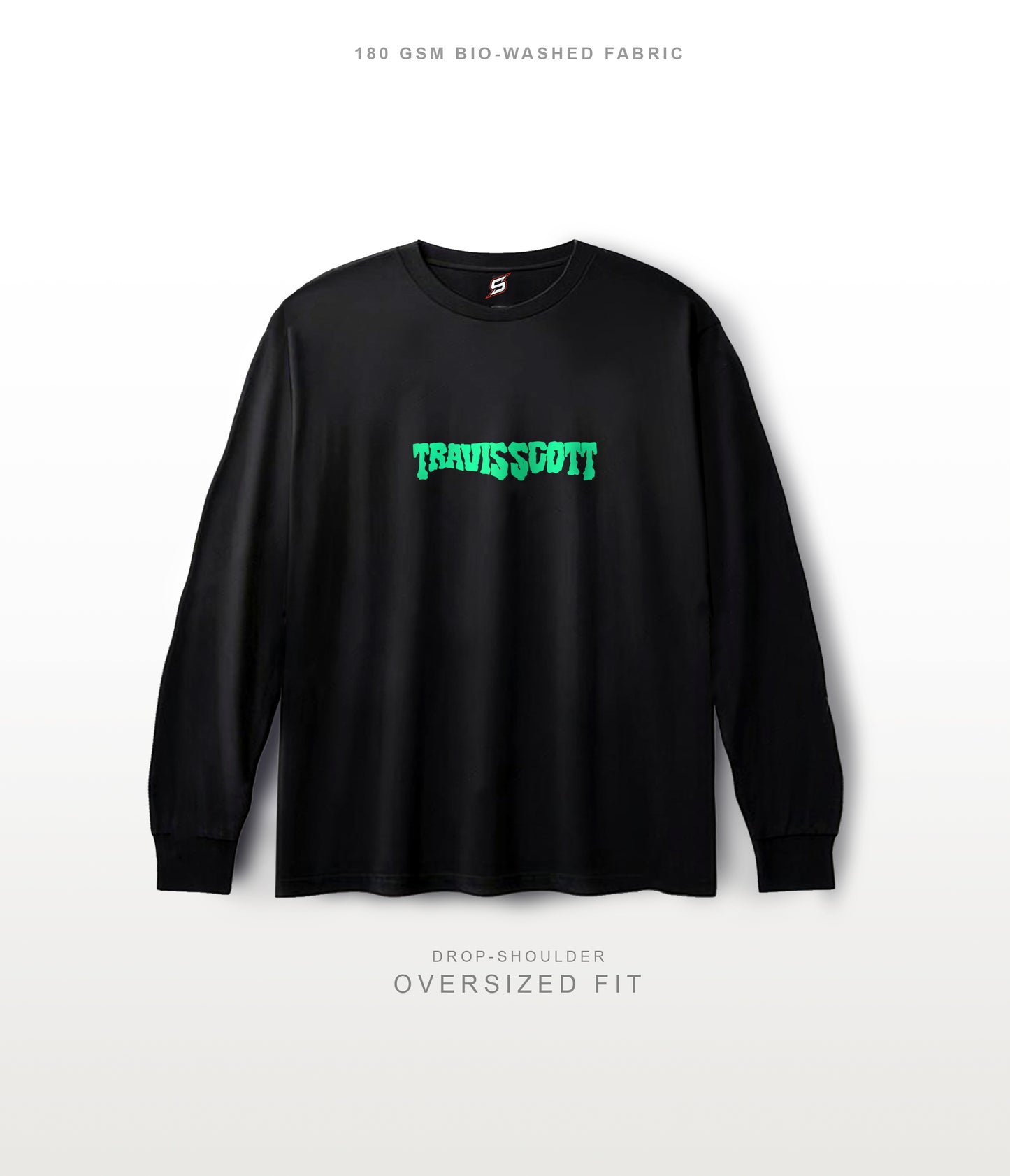 Travis Scott Oversized Full Sleeves T-shirt