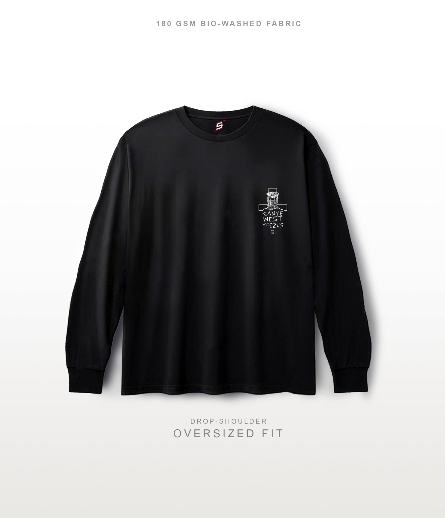 YE Oversized Full Sleeves T-shirt